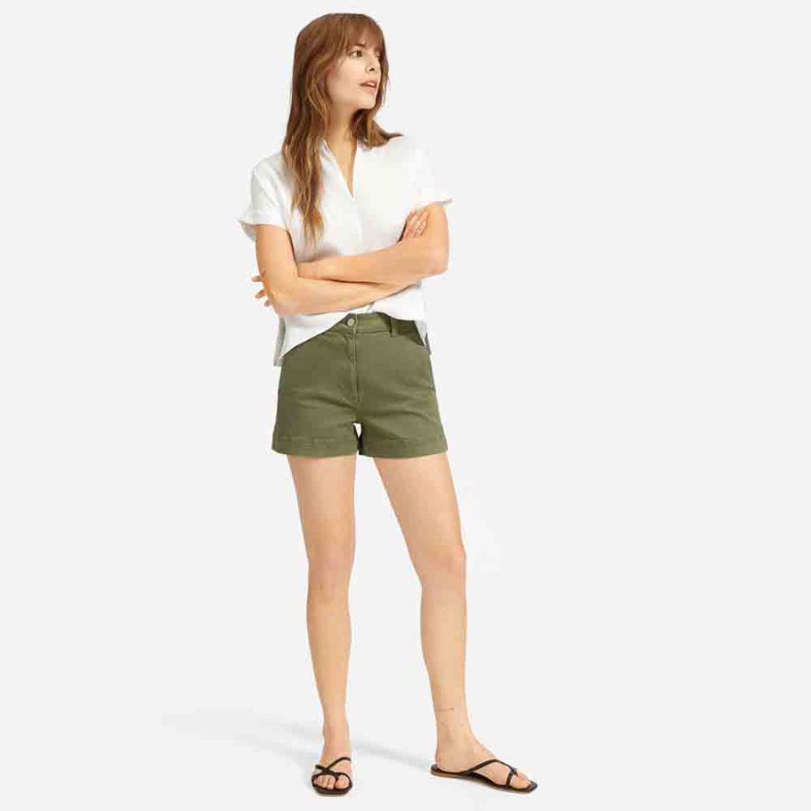 Twill Cotton Short - Görsel 5