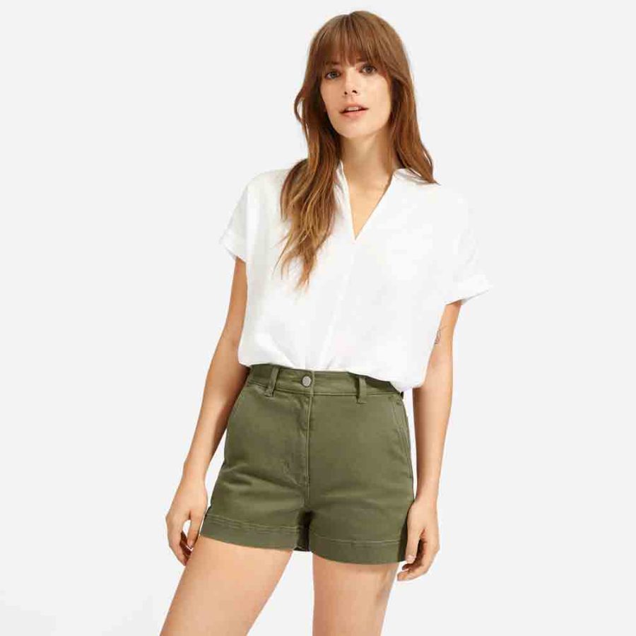 Twill Cotton Short - Görsel 2